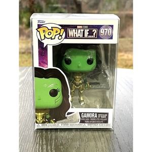 Funko Pop Gamora with Blade of Thanos Marvel What If? #970 w/ Protector